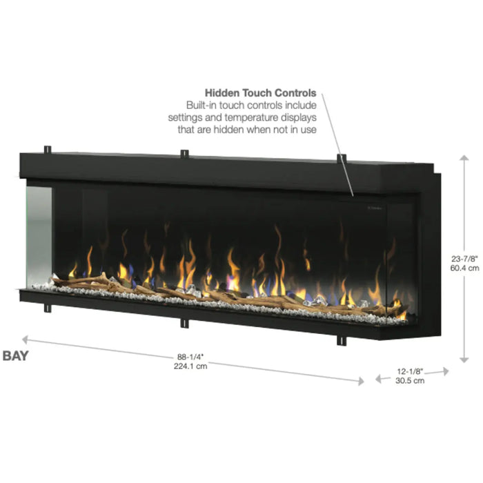 Dimplex IgniteXL Bold 88" Linear Electric Fireplace