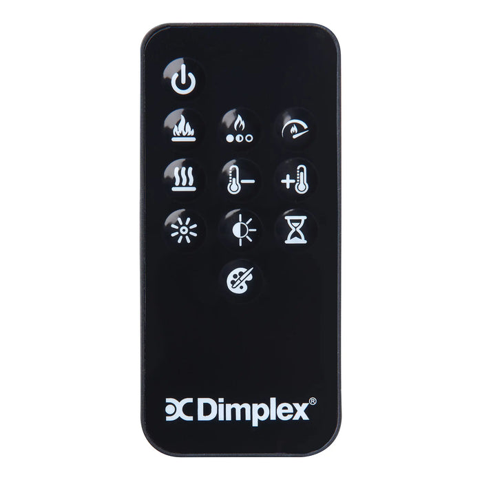 Dimplex Multi-Fire Slim Linear Electric Fireplace - remote control
