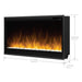 Dimplex Multi-Fire 50" Slim Linear Electric Fireplace - dimensions drawing with width, height and depth