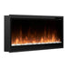 Dimplex Multi-Fire 60" Slim Linear Electric Fireplace - angled view from the left