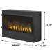 Dimplex Opti-Myst Pro 1000 Built-In Electric Firebox Dimplex