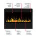 Dimplex Optimyst RGB Pro Box 40" Vapor Fireplace - feature callout diagram in English and French