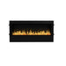 Dimplex Optimyst RGB Pro Box 60" Vapor Fireplace - front view with yellow flames