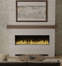 Dimplex Optimyst RGB Pro Box 60" Vapor Fireplace - installed below a wood mantel