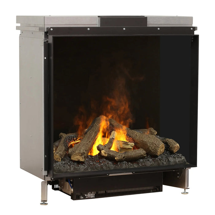 Dimplex Optimyst e-MatriX 35" Electric Firebox, Front-Facing FEF3226L1 - angled view from the left
