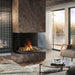 Dimplex Optimyst e-MatriX 39" Electric Firebox, Three-Sided Bay FEF3226L3 - three-sided installation in a brown marble column