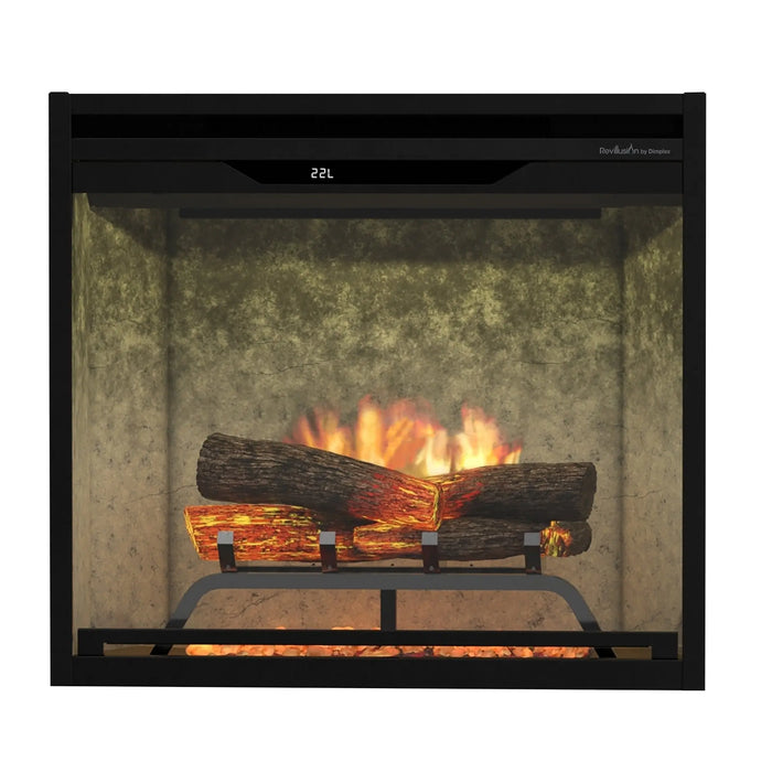 Dimplex Revillusion 24" Built-In Electric Firebox, Weathered Concrete - REV24-WC Dimplex Dreamwood Living