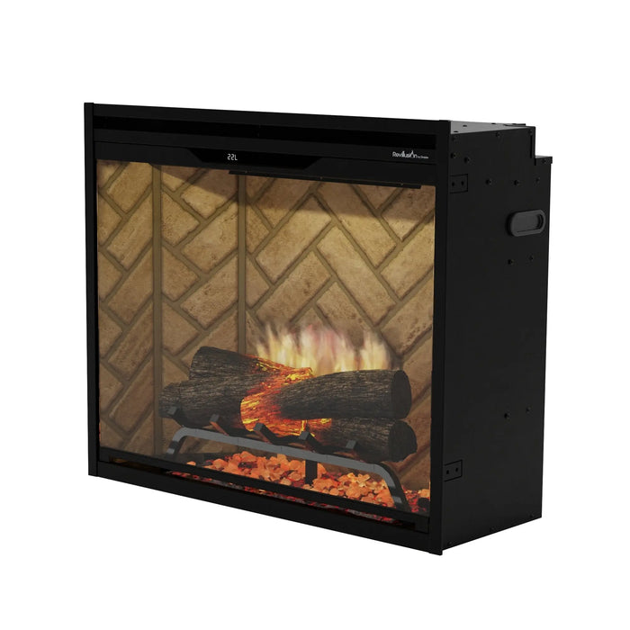 Dimplex Revillusion 30" Built-In Electric Firebox, Herringbone - REV30-HB Dimplex Dreamwood Living