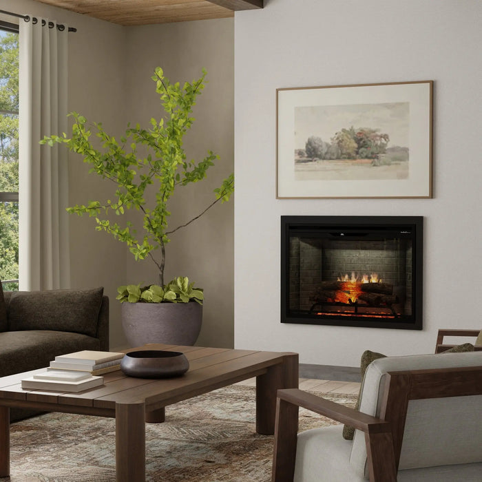 Dimplex Revillusion 30" Built-In Electric Firebox, Neutral Brick - REV30-NB Dimplex Dreamwood Living