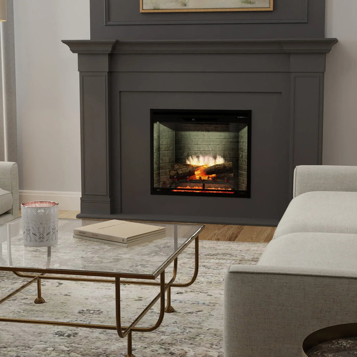 Dimplex Revillusion 30" Built-In Electric Firebox, Neutral Brick - REV30-NB Dimplex Dreamwood Living
