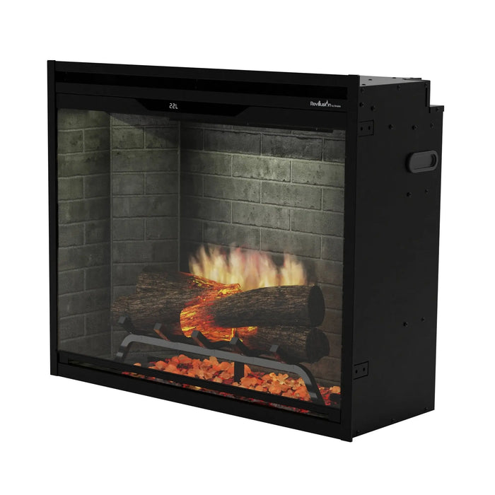Dimplex Revillusion 30" Built-In Electric Firebox, Neutral Brick - REV30-NB Dimplex Dreamwood Living