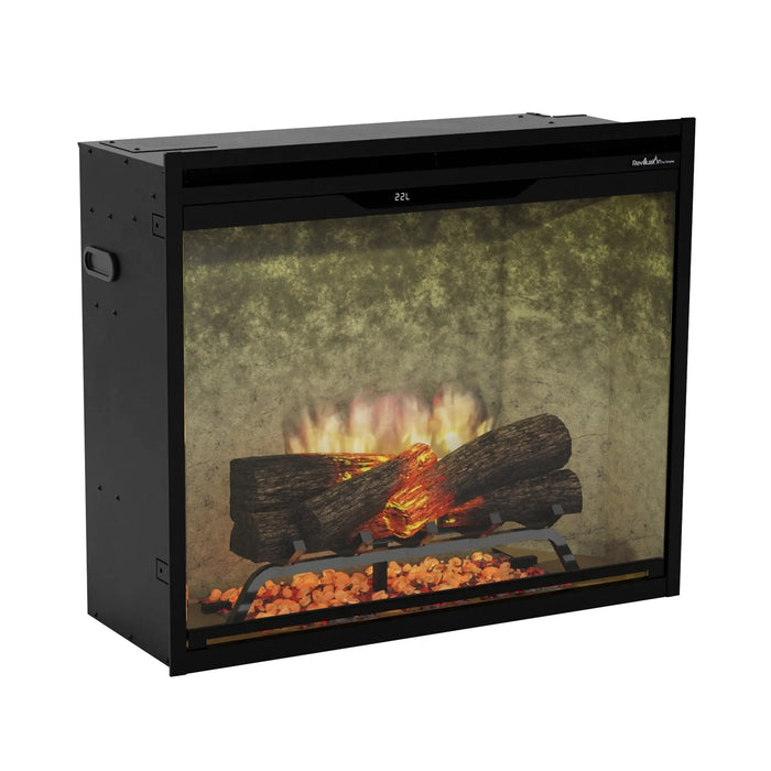 Dimplex Revillusion 30" Built-In Electric Firebox, Weathered Concrete - REV30-WC Dimplex Dreamwood Living