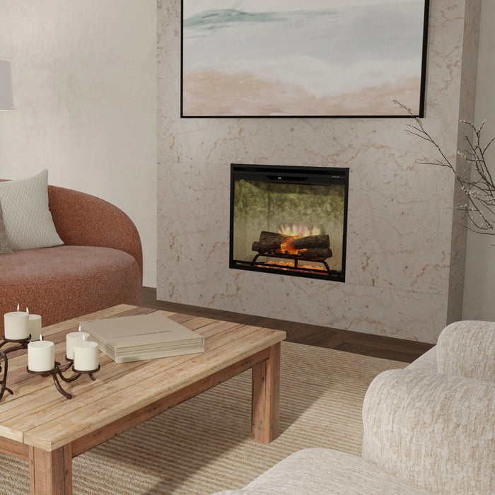Dimplex Revillusion 30" Built-In Electric Firebox, Weathered Concrete - REV30-WC Dimplex Dreamwood Living