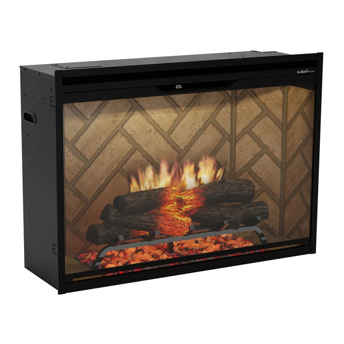 Dimplex Revillusion 36" Built-In Electric Firebox, Herringbone - REV36-HB Dimplex Dreamwood Living