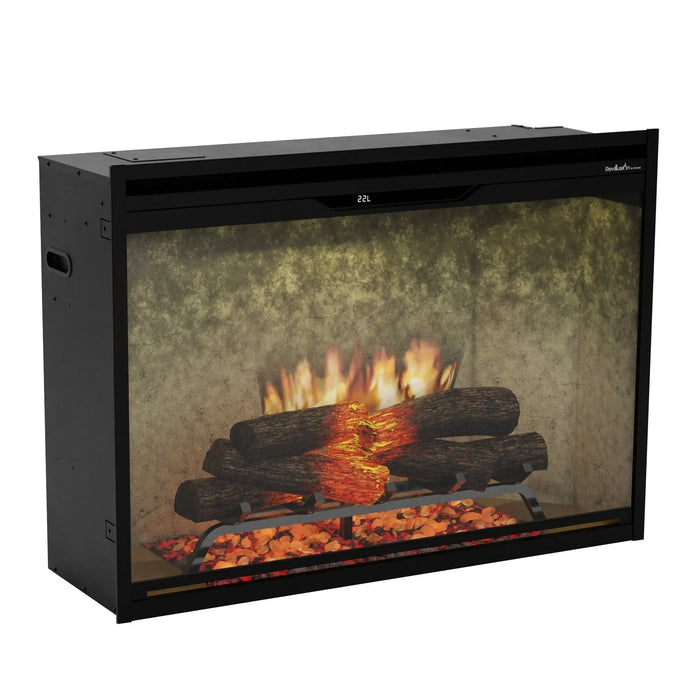 Dimplex Revillusion 36" Built-In Electric Firebox, Weathered Concrete - REV36-WC Dimplex Dreamwood Living