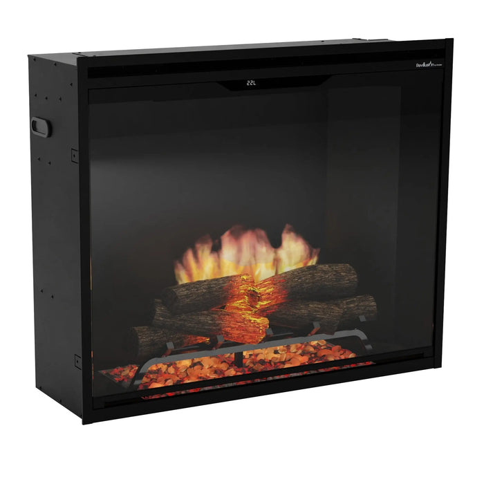 Dimplex Revillusion 36" Portrait Built-In Electric Firebox, Black - REV36P-BL Dimplex Dreamwood Living