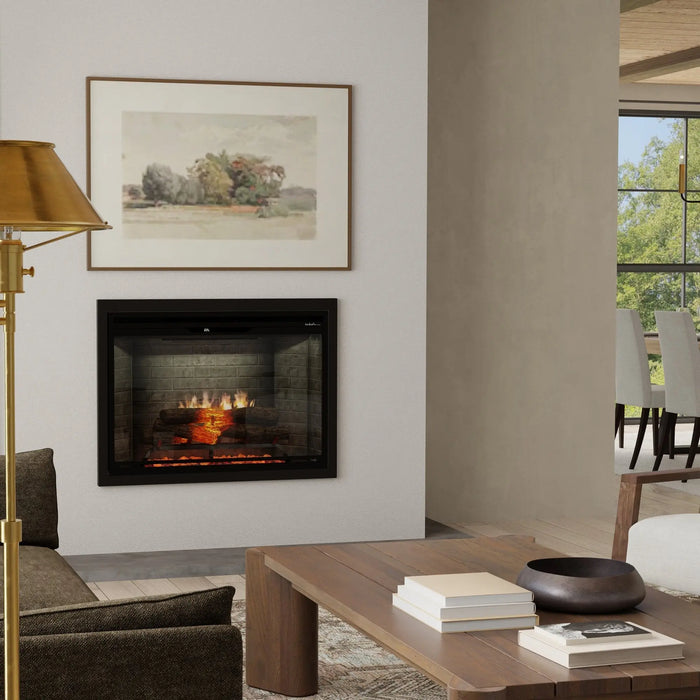 Dimplex Revillusion 36" Portrait Built-In Electric Firebox, Neutral Brick - REV36P-NB Dimplex Dreamwood Living