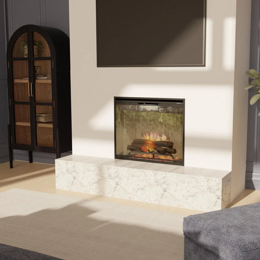 Dimplex Revillusion 36" Portrait Built-In Electric Firebox, Weathered Concrete - REV36P-WC Dimplex Dreamwood Living