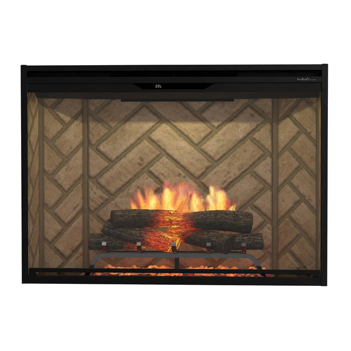 Dimplex Revillusion 42" Built-In Electric Firebox, Herringbone - REV42-HB Dimplex Dreamwood Living