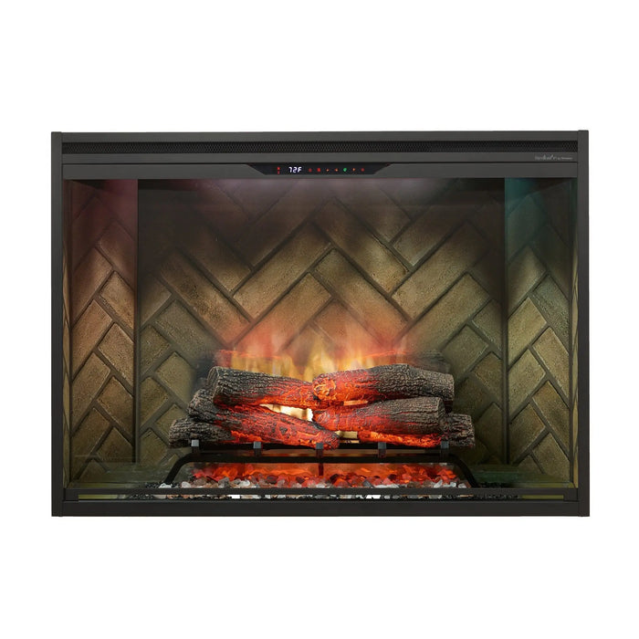 Dimplex Revillusion 42" Built-In Electric Firebox, Herringbone - REV42-HB Dimplex Dreamwood Living