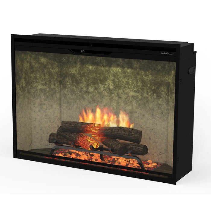 Dimplex Revillusion 42" Built-In Electric Firebox, Weathered Concrete - REV42-WC Dimplex Dreamwood Living
