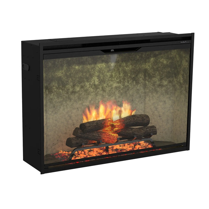 Dimplex Revillusion 42" Built-In Electric Firebox, Weathered Concrete - REV42-WC Dimplex Dreamwood Living