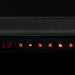 Dimplex Sierra Linear Electric Fireplace - touch control panel close-up