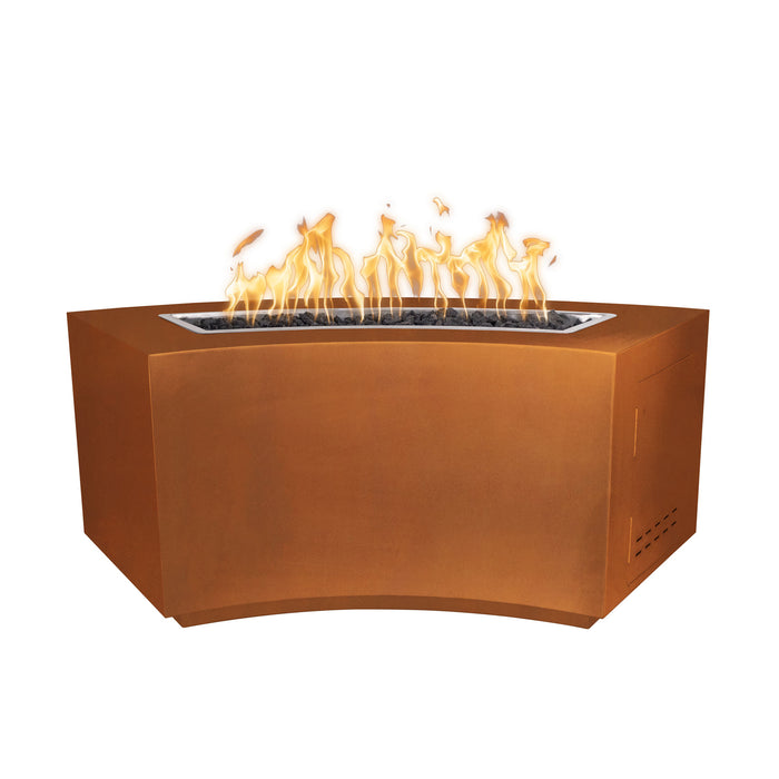 The Outdoor Plus OPT-DX(CS/HCP/SS)72 Dixie 72" Metal Collection Rectangular Gas Fire Pit