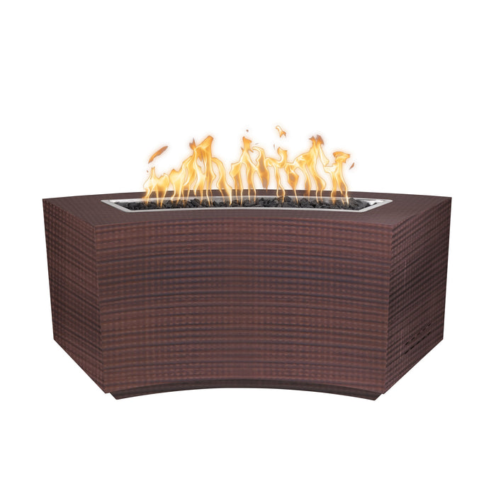The Outdoor Plus OPT-DX(CS/HCP/SS)72 Dixie 72" Metal Collection Rectangular Gas Fire Pit