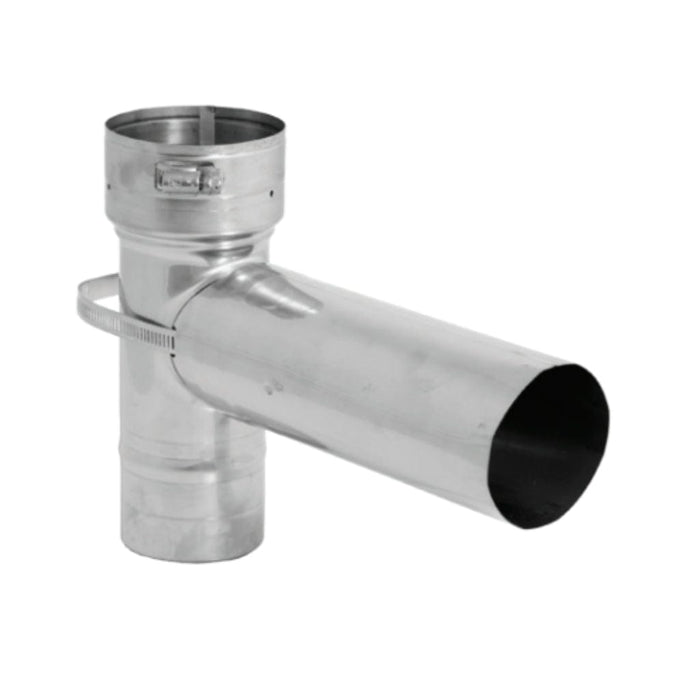 DuraVent 10"-12" Inner Diameter DuraFlex Tee with Removable Snout DuraVent Dreamwood Living