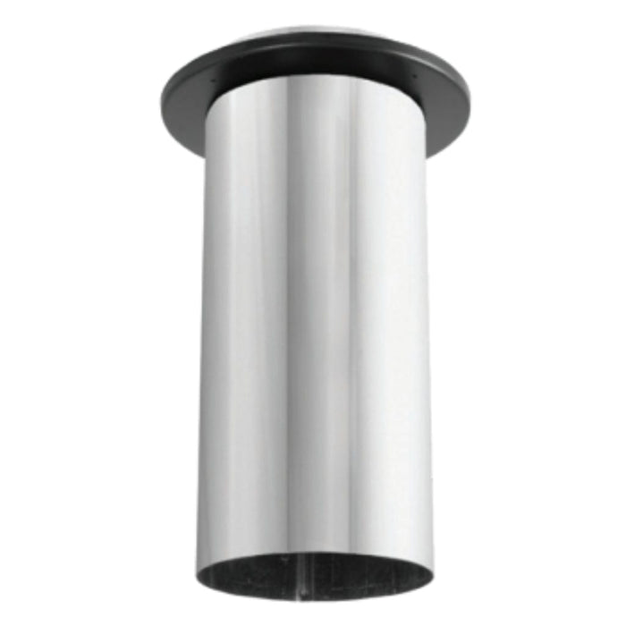 DuraVent 14" Length Stainless Steel DuraBlack Slip Connector With Trim DuraVent Dreamwood Living