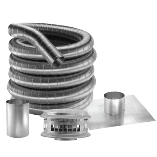 DuraVent 25' DuraFlex AL Kit Flex Relining Type B Gas Vent Pipe DuraVent Dreamwood Living