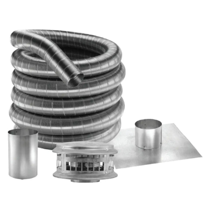 DuraVent 25' DuraFlex AL Kit Flex Relining Type B Gas Vent Pipe DuraVent Dreamwood Living