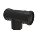 DuraVent 2"-4" Inner Diameter PolyPro Black Termination Tee DuraVent Dreamwood Living