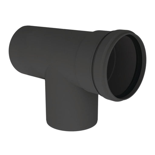 DuraVent 2"-4" Inner Diameter PolyPro Black UV Resistant Tee DuraVent Dreamwood Living