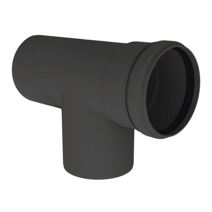 DuraVent 2"-4" Inner Diameter PolyPro Black UV Resistant Tee DuraVent Dreamwood Living