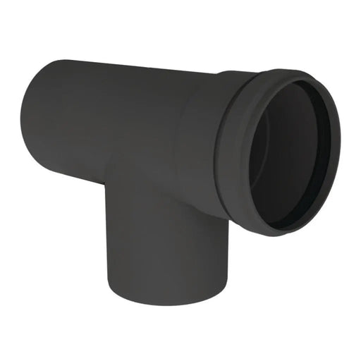 DuraVent 2"-4" Inner Diameter PolyPro Black UV Resistant Tee DuraVent Dreamwood Living