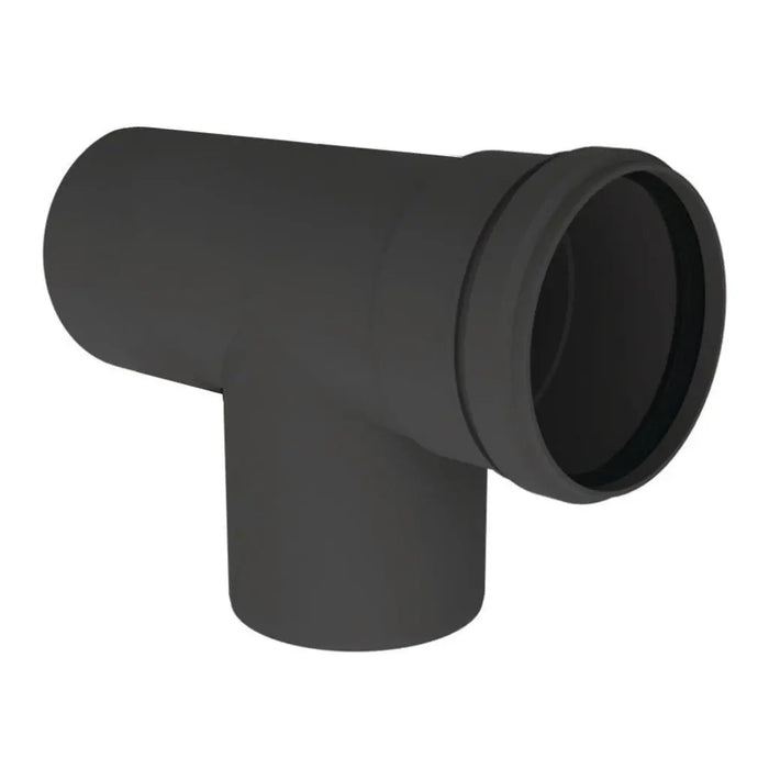 DuraVent 2"-4" Inner Diameter PolyPro Black UV Resistant Tee DuraVent Dreamwood Living