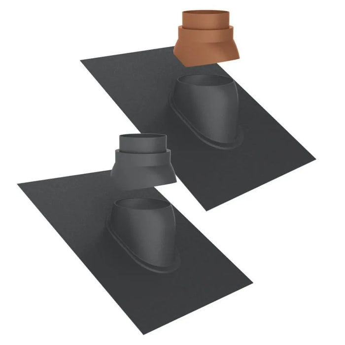 DuraVent 2"-4" Inner Diameter PolyPro Steep Roof Flashing DuraVent Dreamwood Living