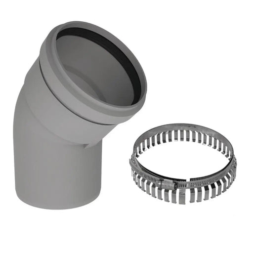 DuraVent 2"-8" Inner Diameter PolyPro 45-Degree Elbow DuraVent Dreamwood Living