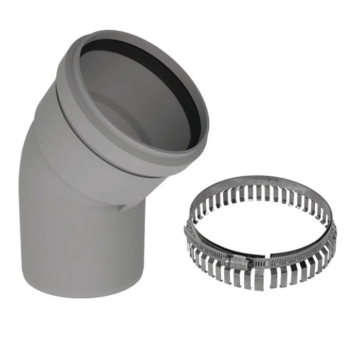 DuraVent 2"-8" Inner Diameter PolyPro 45-Degree Elbow DuraVent Dreamwood Living