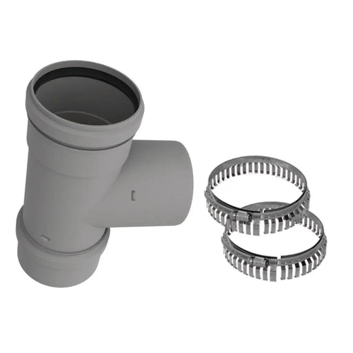 DuraVent 2"-8" Inner Diameter PolyPro Tee with Cap DuraVent Dreamwood Living