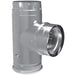 DuraVent 3"-4" Inner Diameter PelletVent Pro Single Tee With Clean-Out Tee Cap DuraVent Dreamwood Living