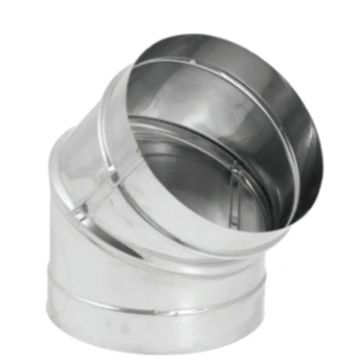 DuraVent 45-Degree Stainless Steel DuraBlack Elbow DuraVent Dreamwood Living