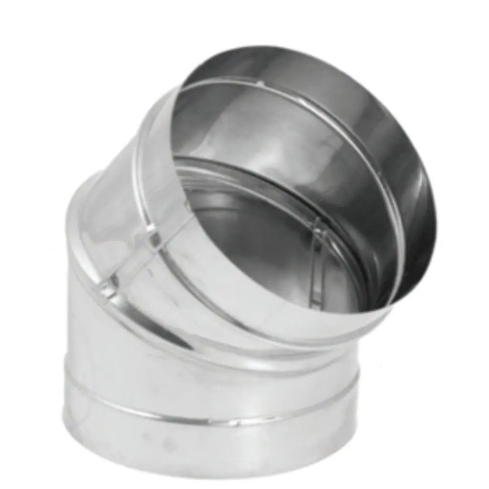 DuraVent 45-Degree Stainless Steel DuraBlack Elbow DuraVent Dreamwood Living