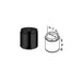 DuraVent 5DT-09B DuraTech 5-Inch Diameter Chimney Pipe, 9-Inches DuraVent Dreamwood Living