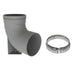 DuraVent 5"-8" Diameter PolyPro Support Elbow DuraVent Dreamwood Living