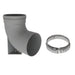 DuraVent 5"-8" Diameter PolyPro Support Elbow DuraVent Dreamwood Living