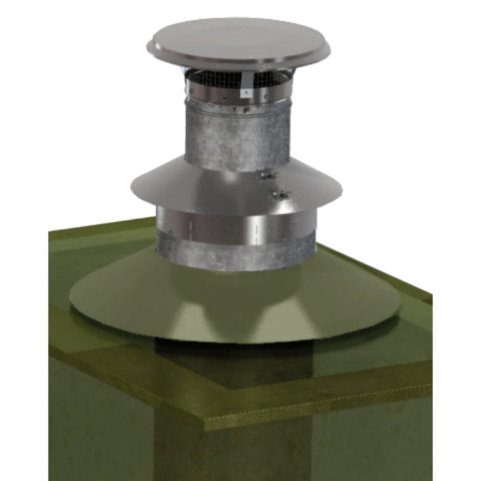 DuraVent 6" Factory Built DuraFlex 304 Stainless Steel Reline Kit DuraVent Dreamwood Living