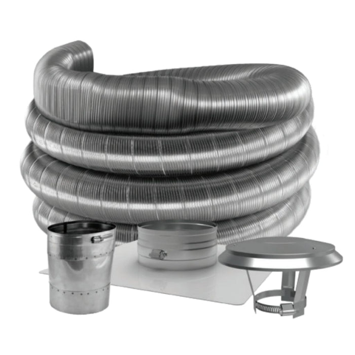 DuraVent 6" Flex DuraFlex Pro Ovalized Top Plate/Cap Kit DuraVent Dreamwood Living